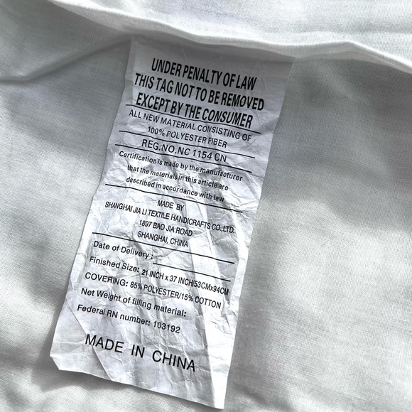 Set of Two Vintage Pillow Shams Quilted King Size Cottage Heart Patchwork - Picture 9 of 10